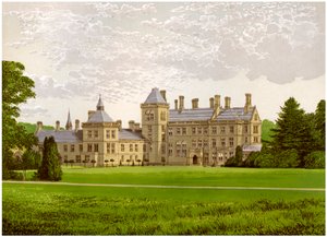 Walton Hall, Warwickshire, Heimat von Baronet Mordaunt, ca. 1880 von Unbekannt