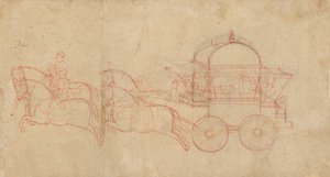 Kriegsschariot, Mitte des 19. Jahrhunderts