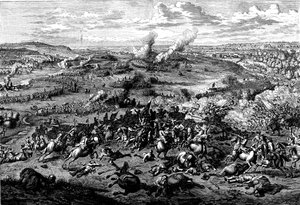 Spanischer Erbfolgekrieg: Schlacht von Blenheim, Bayern, 3. August 1704