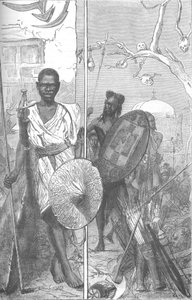 Krieger des Mahdi, ca. 1885 von Unbekannt