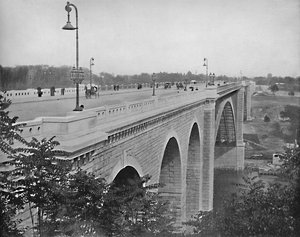 Washington Bridge, Harlem River, New York von Unbekannt
