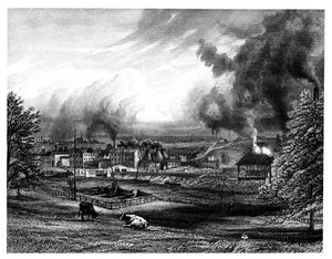Wedgwood-Fabrik, Etruria, Hanley, Staffordshire, England