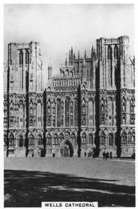 Wells Cathedral, Wells, Somerset, England, 1936