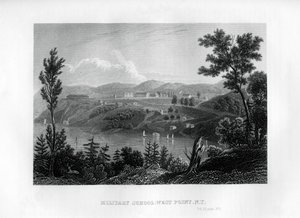 West Point Militärschule, New York, 1855 von Unbekannt