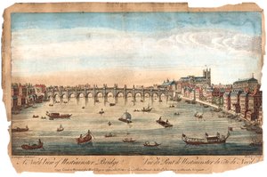 Westminster Bridge, London, 1753