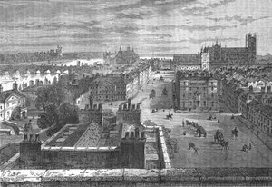 Westminster vom Dach des Whitehall, 1807 1897