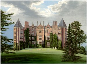 Westwood Park, Worcestershire, Heim von Lord Hampton, ca. 1880