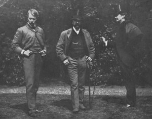 Whistler, Chase und Menpes, ca. 1885, 1904