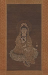 Weißgekleideter Kannon, 13. Jahrhundert von Unbekannt