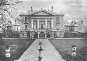 White Lodge, das Zuhause von Königin Mary vor ihrer Heirat und der Geburtsort von Edward VIII, 1936