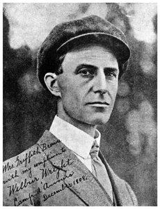 Wilbur Wright, amerikanischer Luftfahrtpionier, 1908
