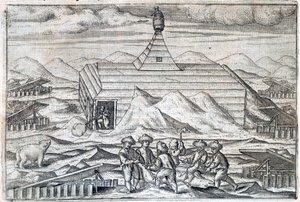 Arktische Expedition von William Barents, 1596-1597 von Unbekannt