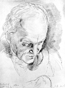 William Blake 1757-1827, englischer Mystiker, Dichter, Maler und Graveur, 1820