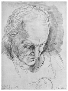 William Blake, englischer Mystiker, Dichter, Künstler und Graveur, 19. Jahrhundert von Unbekannt