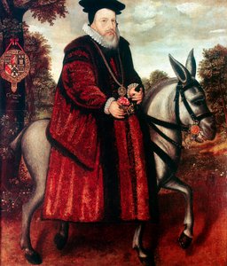 William Cecil, 1. Baron Burghley 1520-1598, englischer Staatsmann von Unbekannt