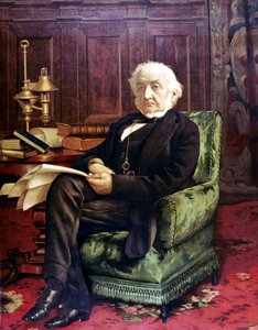 William Ewart Gladstone 1809-1898, britischer liberaler Staatsmann, ca. 1890
