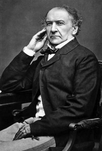 William Ewart Gladstone, britischer liberaler Staatsmann, 19. Jahrhundert von Unbekannt