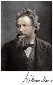William Morris, englischer Künstler, Schriftsteller, Sozialist und Aktivist des 19. Jahrhunderts, 1901