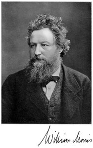 William Morris, englischer Künstler, Schriftsteller, Sozialist und Aktivist des 19. Jahrhunderts, 1901