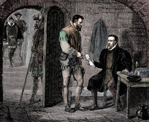 William Tyndale, englischer Übersetzer, 1536, späte 19. Jahrhundert