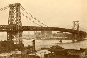 Williamsburg Hängebrücke, New York