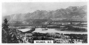 Wilmer, British Columbia, Kanada, um 1920er