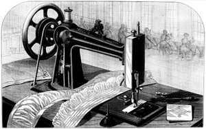 Wilson-Nähmaschine, 1880