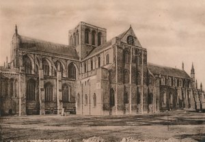 Winchester Cathedral, Hampshire, frühes 20. Jahrhundert von Unbekannt