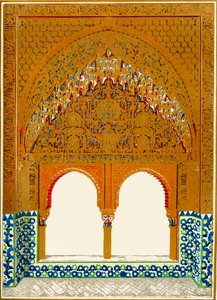 Fenster in der Nische, Halle der zwei Schwestern, 1907