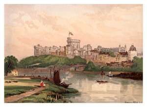 Schloss Windsor, 1880 von Unbekannt