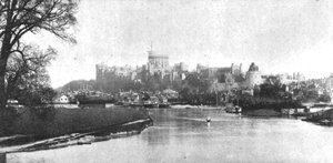 Schloss Windsor zur Zeit von Victoria