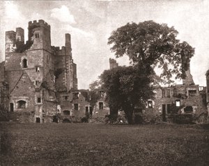 Wingfield Manor, nahe Alfreton, Derbyshire, 1894