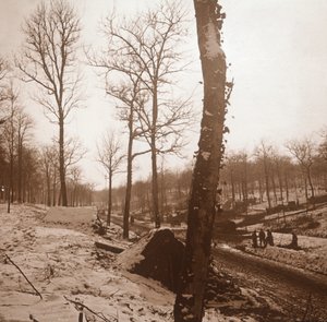 Winter, Genicourt, Nordfrankreich (ca. 1914-ca. 1918)