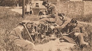 Funkoperator in der neuesten Art von Trainingsmaschine