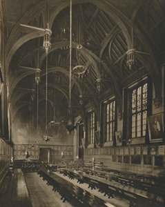 In der prächtigen Halle von Lincolns Inn, um 1935 von Unbekannt