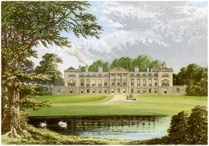 Woburn Abbey, Bedfordshire, Residenz des Herzogs von Bedford