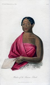 Frau von den Samoa-Inseln, 1848