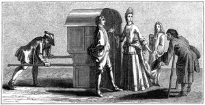 Frau im Kostüm der Zeit Ludwigs XIV., 1885