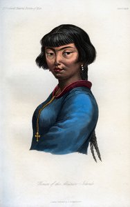 Frau von den Aleuten-Inseln, 1848