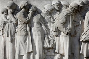 Erster Weltkrieg Denkmal in Lille, Frankreich