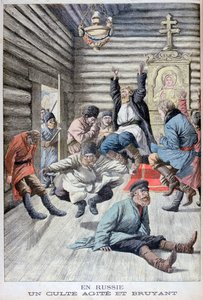 Gottesdienst in Russland, 1903