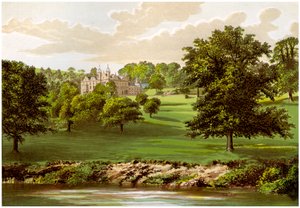 Wyaston Leys, Herefordshire, Heimat der Familie Bannerman, um 1880 von Unbekannt