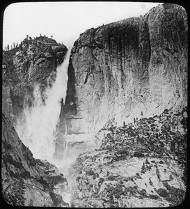 Yosemite Falls, Yosemite-Nationalpark, Kalifornien, USA, späte 19. oder frühe 20. Jahrhundert