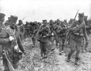 Junge serbische Rekruten, 1914