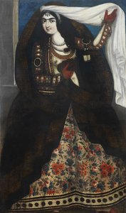 Junge Frau im Tschador, ca. 1844-1850