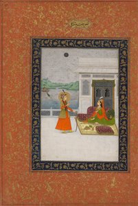 Yusuf und Zulaykha treffen sich, um 1764