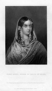 Zenat Mahal - Begum oder Königin von Delhi, 19. Jahrhundert
