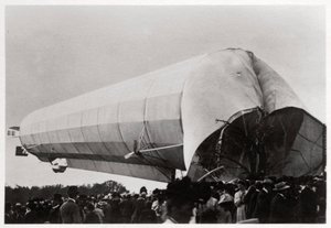 Zeppelin LZ 5 in Göppingen, Deutschland, 1909 1933