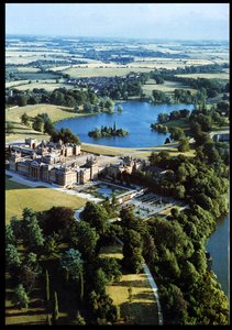 Luftaufnahme des Blenheim Palace, Oxfordshire