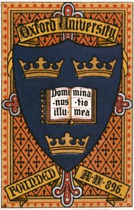 Wappen der Universität Oxford